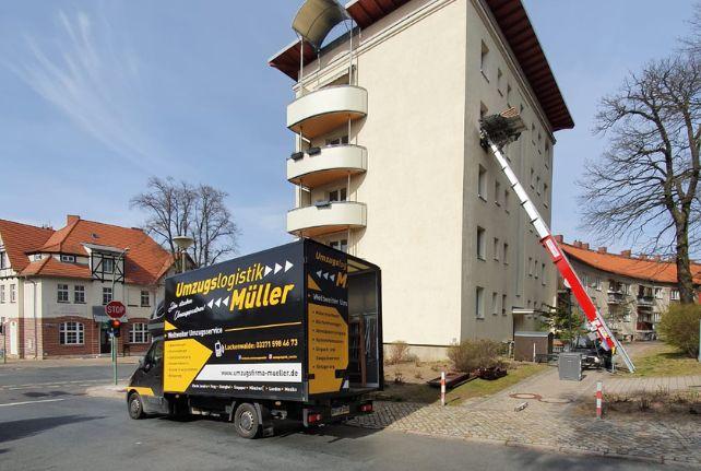 Möbellift schnell und einfach in Haselbachtal